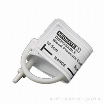 Neonate Disposable NIBP Cuff, Single Tube 5-10.5cm